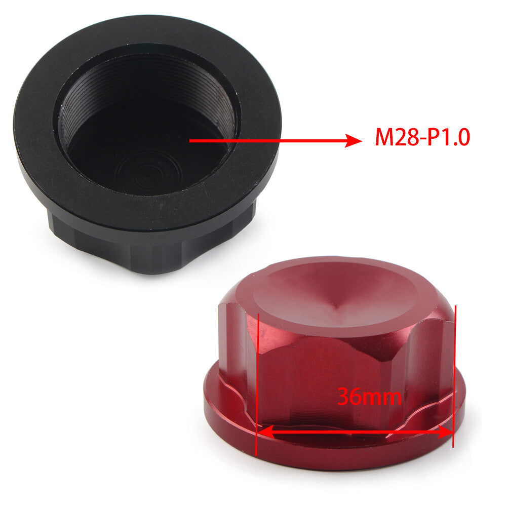 Steering Stem Nut Fit FOR ZX-6R 05-18 YZF-R1 04-23 S1000RR 10-23 2011