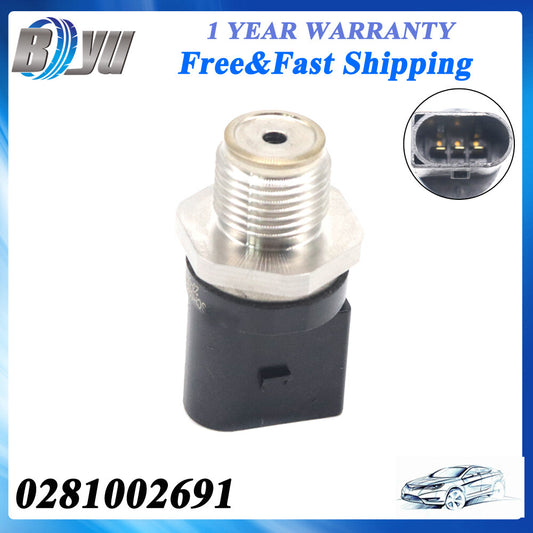 0281002842 NEW FUEL RAIL HIGH PRESSURE SENSOR for SMART FORFOUR 454 1.5 CDI