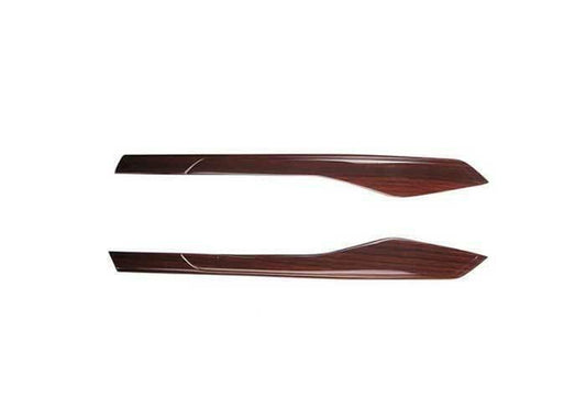 Fit for Ford Explorer 2011-2019 Wood Grain Car Gear Shift Both Side Strip Trim
