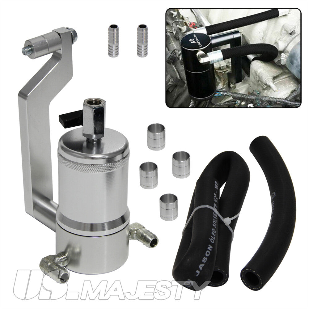 Oil Catch Can Tank w/ Z Bracket For 09-19 for Dodge for Challenger for RAM 1500 5.7L 6.4L SL