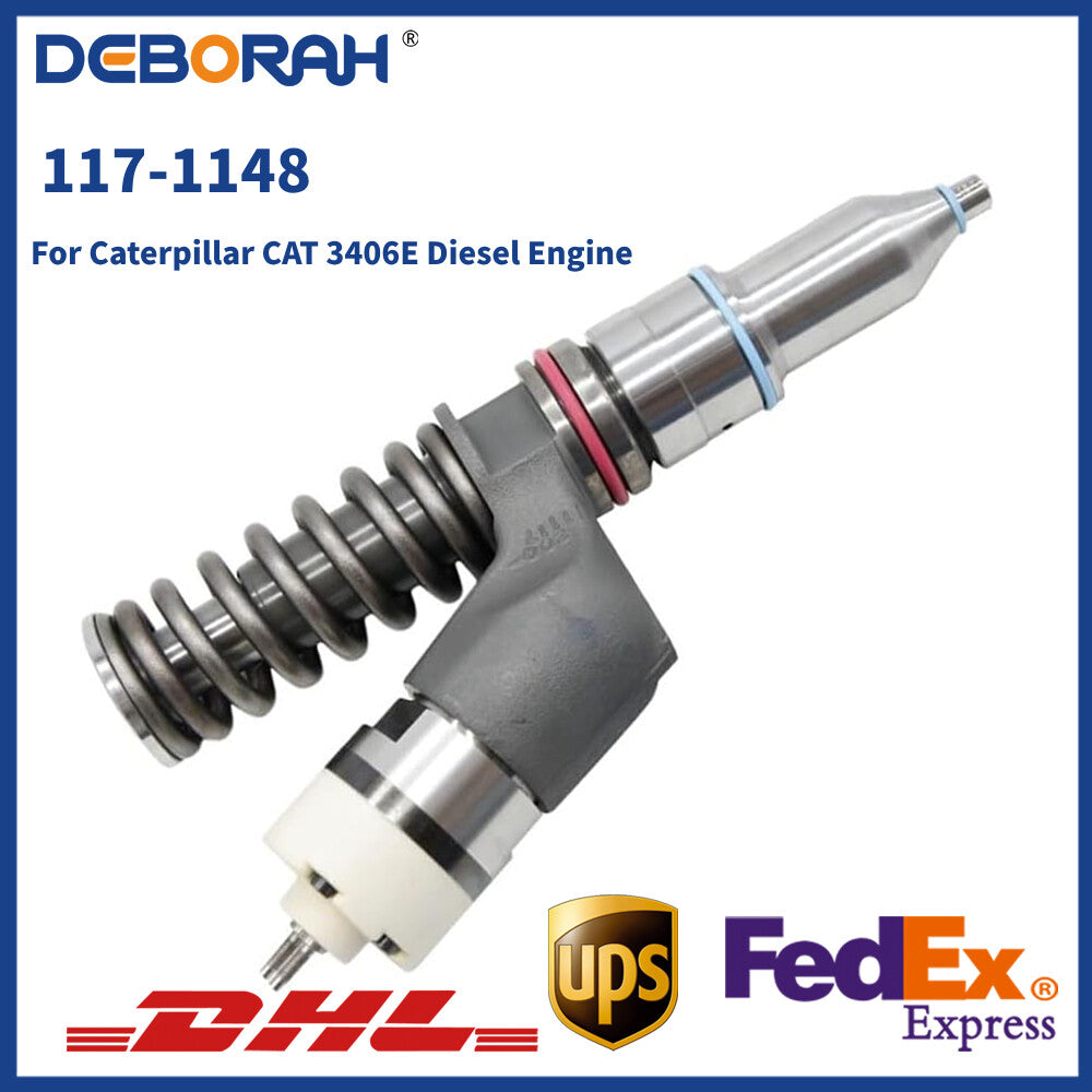 New Fuel Injector 117-1148 0R-4893 For Caterpillar CAT 3406E Diesel Engine