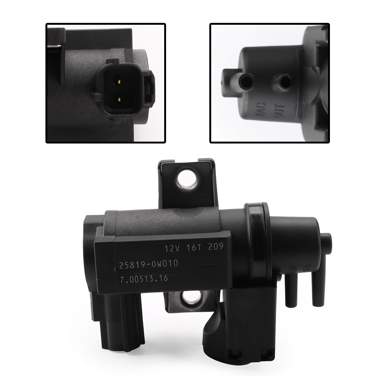 One turbocharger valve solenoid valve is suitable for LEXUS IS300 RC350/300/200T 25819-0W010