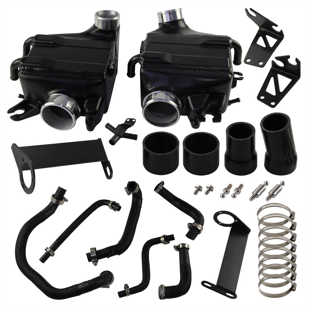 Performance Air-To-Water Intercoolers for Infiniti Q50/Q60 V6 3.0T 2016+ Black