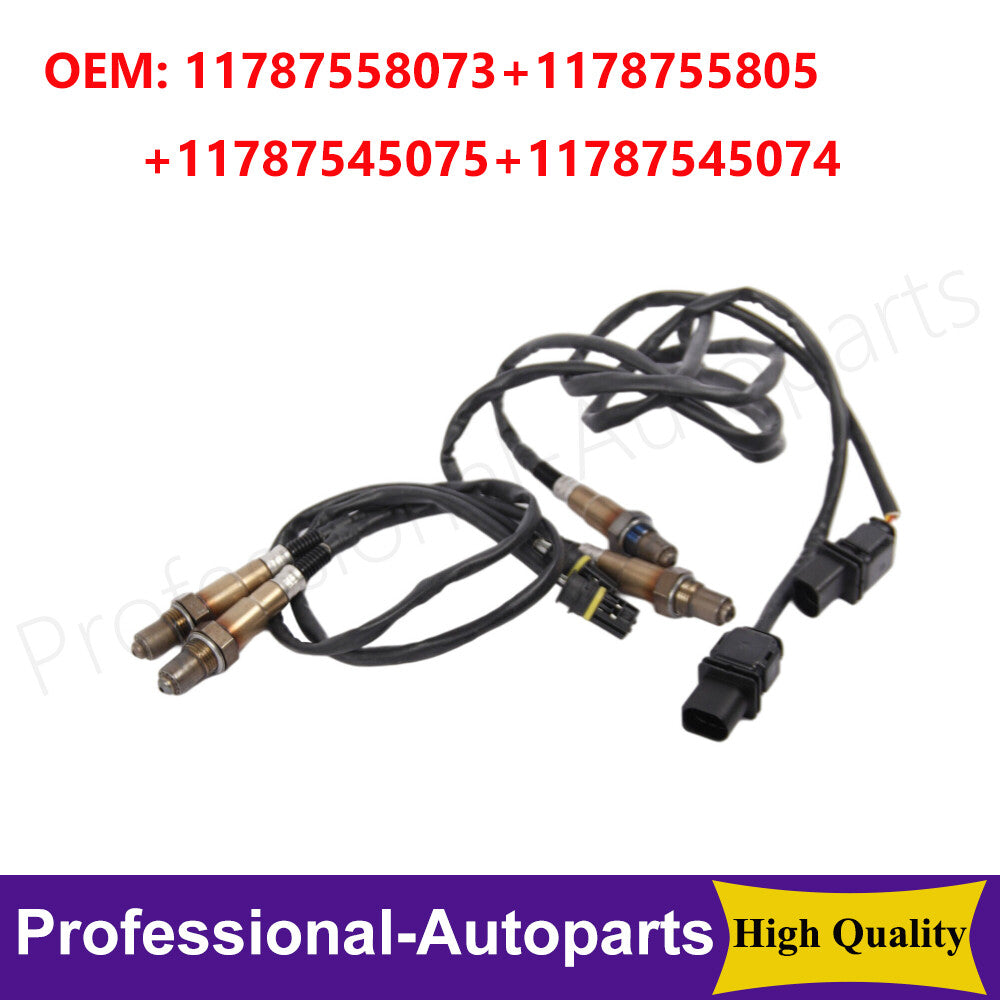 4-piece oxygen sensor upstream + downstream kit suitable for BMW X3 X5 3.0si 2007-2010