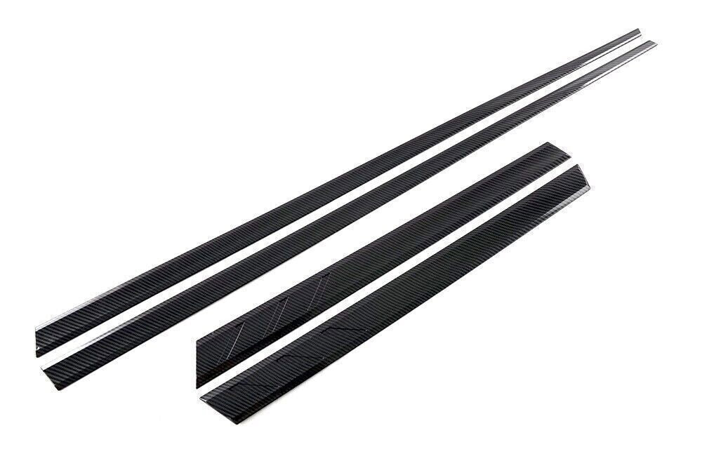 Carbon ABS Car Body Side Moulding Trim Cover Trim for Honda Accord 2023-2024