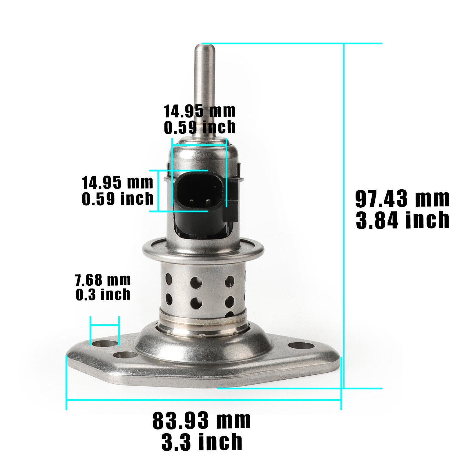 Diesel exhaust fluid nozzle DEF suitable for 13-22 rpm, 2500 rpm, 3500 rpm. 04627241AF. new.