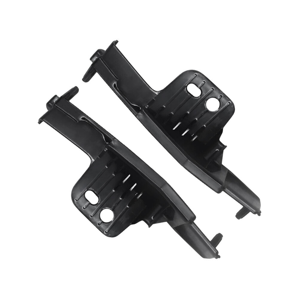 Set of 2 Front Insert Bumper Black Plastic Left+Right Side For 2019-2022 X7 G07