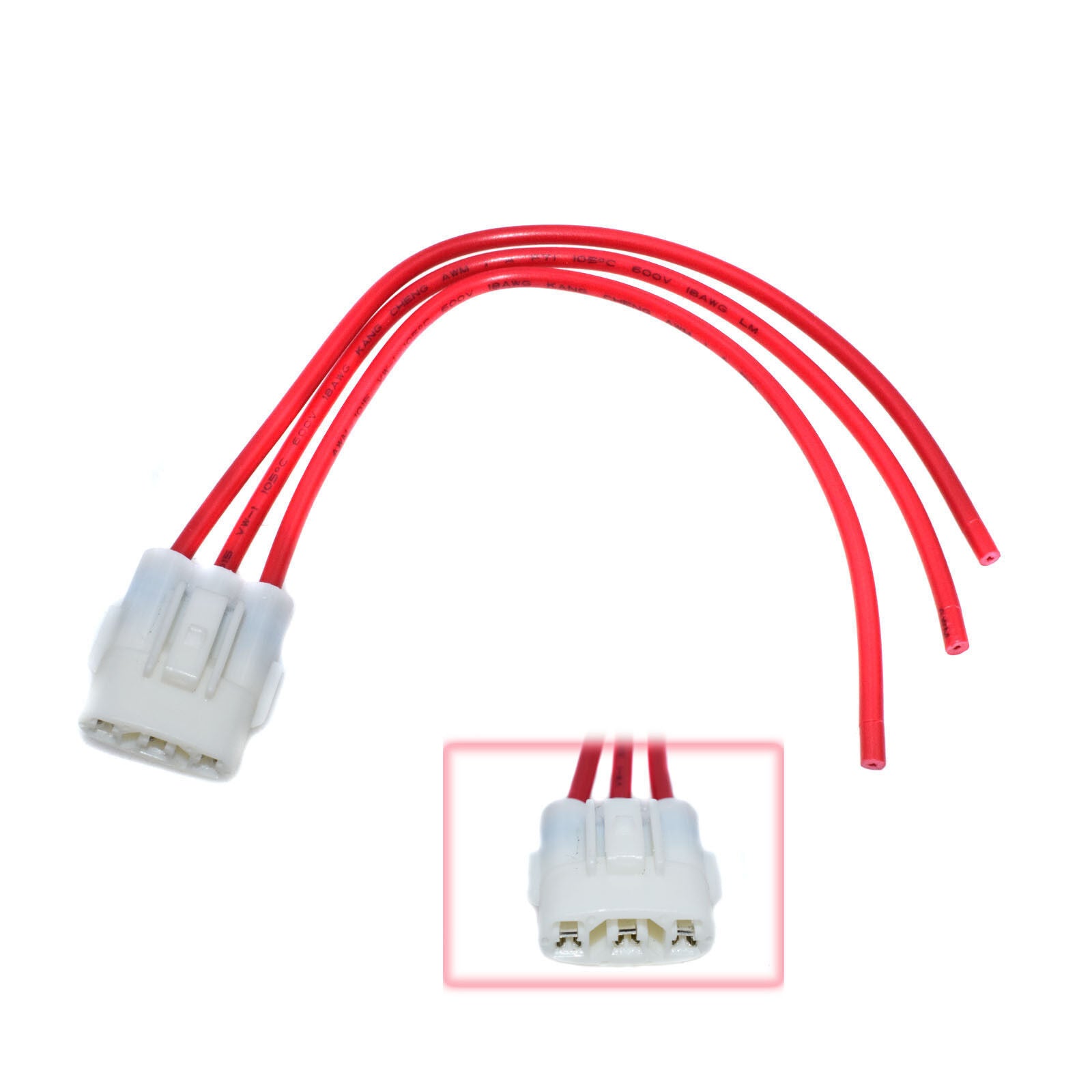 for Honda Element Pilot for Acura X33302-SR3-A01 Front Turn Socket Connector Harness