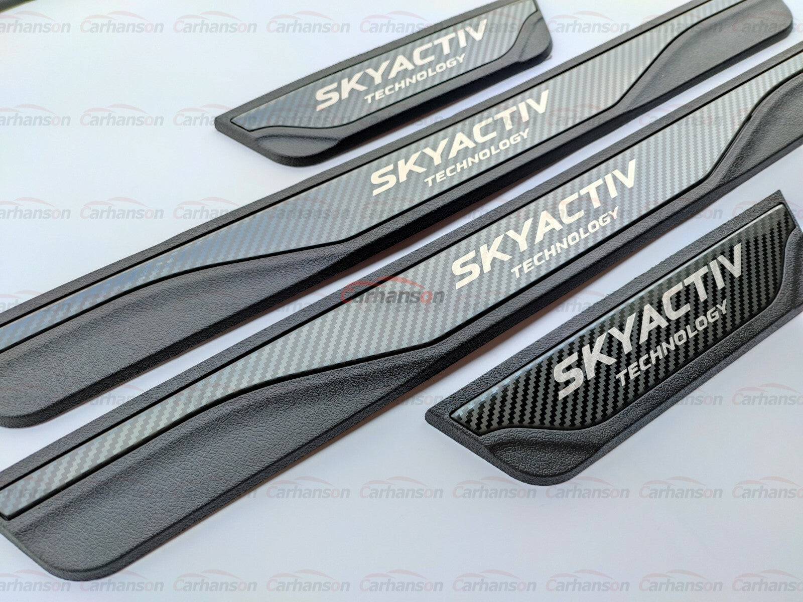 for Mazda CX-30 CX-5 MX-5 2023 Accessories Car Door Sill Plate Protectors Cover