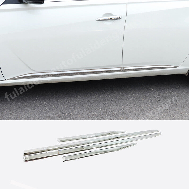 for Nissan Altima 2019-2022 Stainless Chrome Body Door Side Molding cover Trim