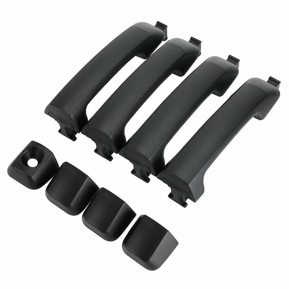 4PCS 69210-0C010 Exterior Door Handles Black For 2007-2018 for Toyota Tundra