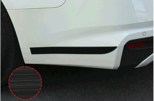 for Nissan Altima 2019-2022 Black Rear Bumper Side Spoiler Protector Panel Cover