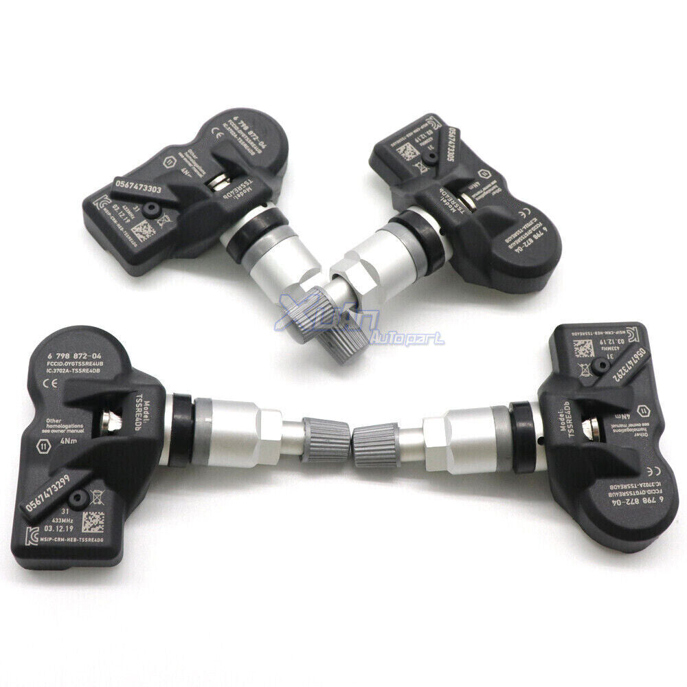 Tire pressure monitoring sensor 36106798872 433MHz, new, for BMW TPMS 4.