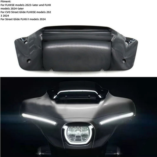 Smoke 7 Windshield Windscreen Visor for Harley CVO Street Glide FLHXSE 23 24-up