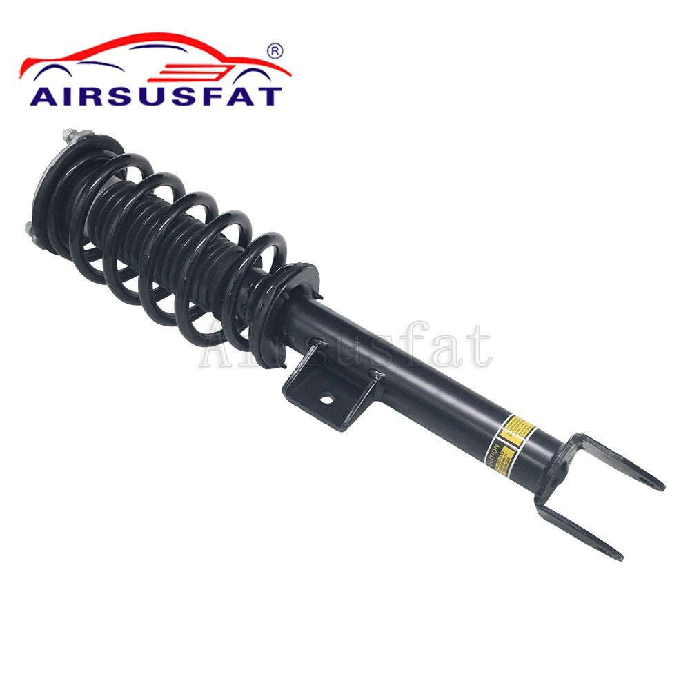 A pair of new Assys front suspension struts for Tesla Model 3 M3 RWD 2017 - 2021.