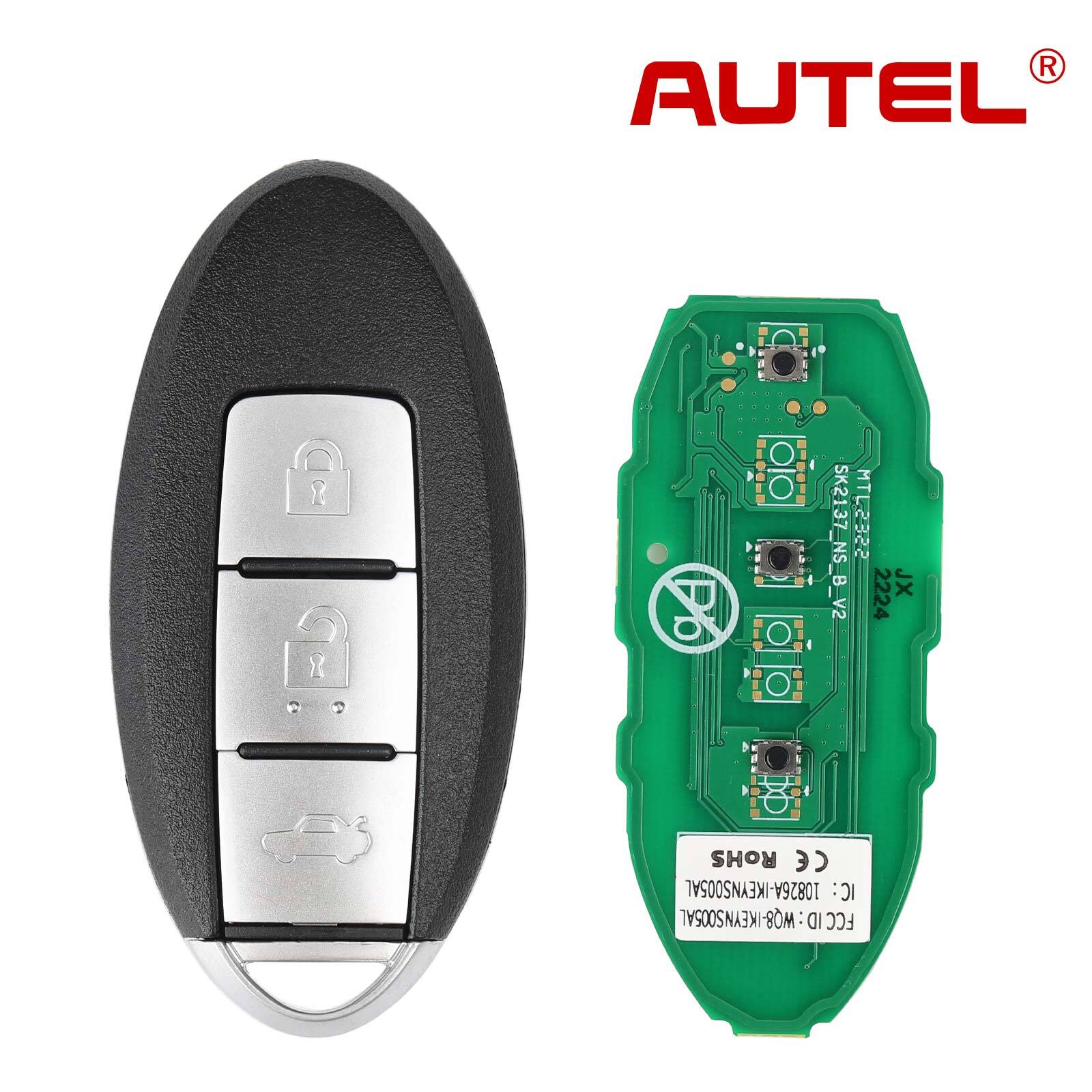 IKEYNS003AL for Smart Key Fit for Nissan 3 Buttons Universal for KM100