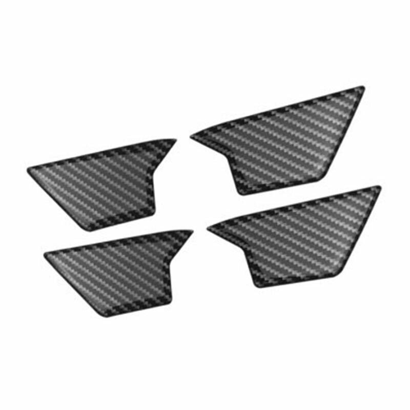 for Volkswagen for Jetta Mk7 2019-2022 Real Carbon Fiber Inner Door Bowl Cover Trim