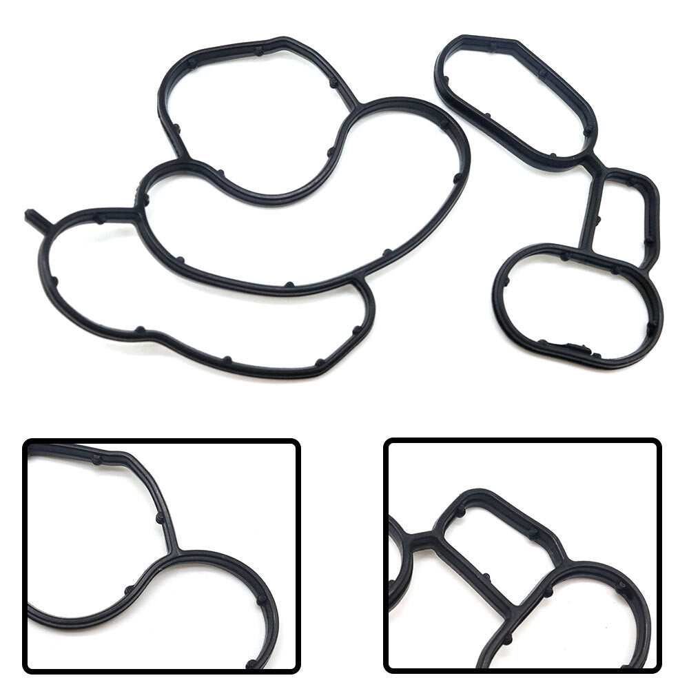 Oil Cooler Housing Gasket Seal Set for BMW E46 318i 318ti E87 120i E90 320i N46N