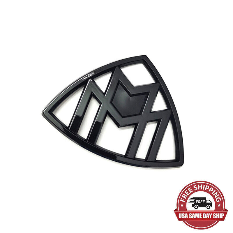 Glossy black badge decoration on the trunk for Mercedes - for Maybach W222 S-Class
