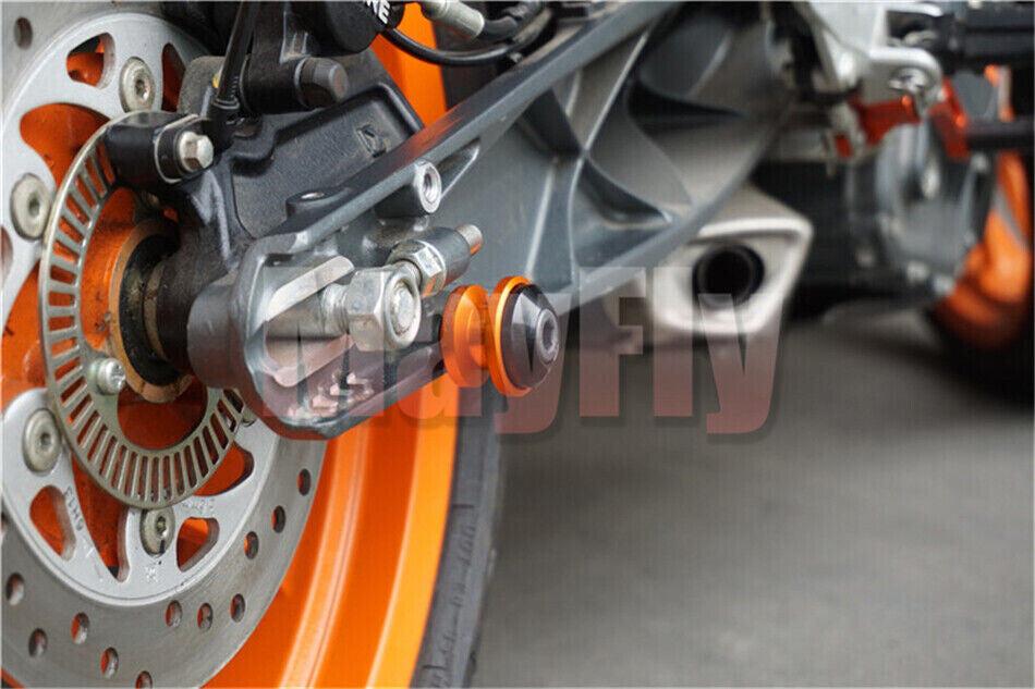 Swingarm Spools Slider Stand Screws Fit for Kawasaki 400 Z400 Z650 Z900