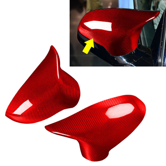 Carbon Fiber Rearview Mirror Cover Cap FIT for BMW M2 F87 M3 F80 F82 M4 F82 F83