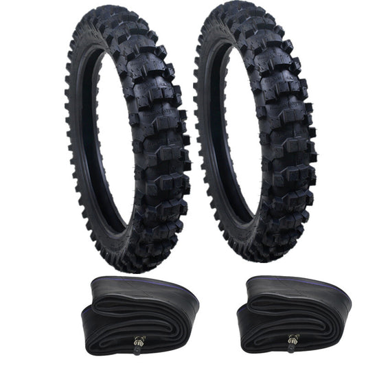 19-inch + 16-inch 70/100-19 90/100-16 tire tubing for Pit bikes, for Yamaha TTR125, KX100, CRF100
