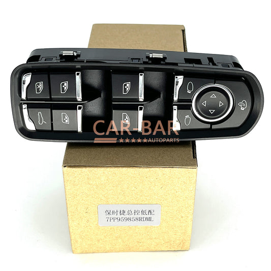 7PP959858RDML Power Window Master Switch for Porsche for Panamera for Cayenne Macan