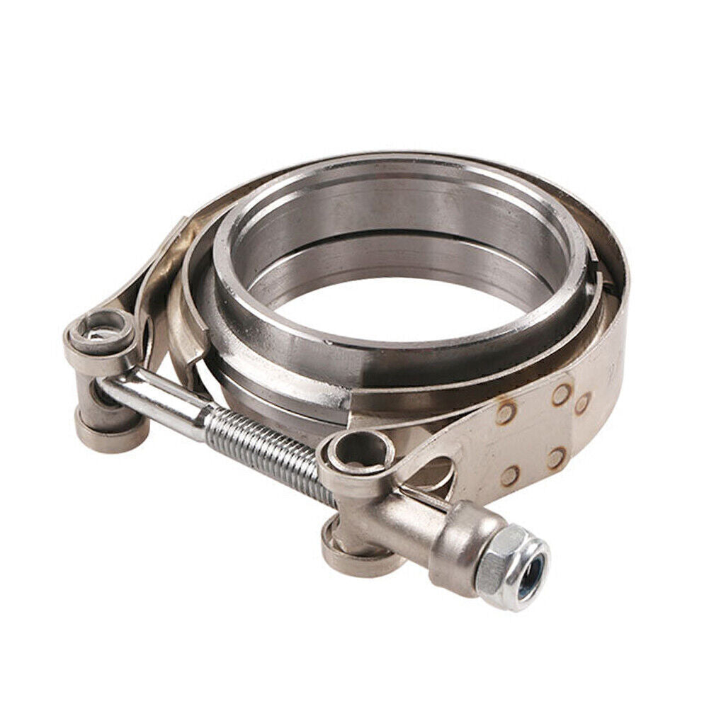2.5 Self Aligning Male/Female V-Band Vband Clamp Stainless Steel Flange Kit