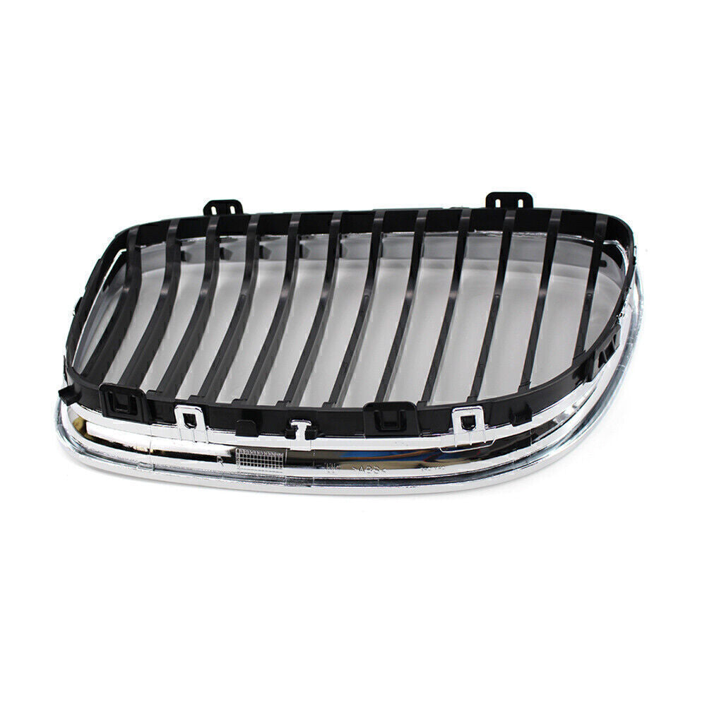 Chrome ABS Black Fit for BMW E90 E91 LCI 328i 335i Front Kidney Grille 2009-2011 10