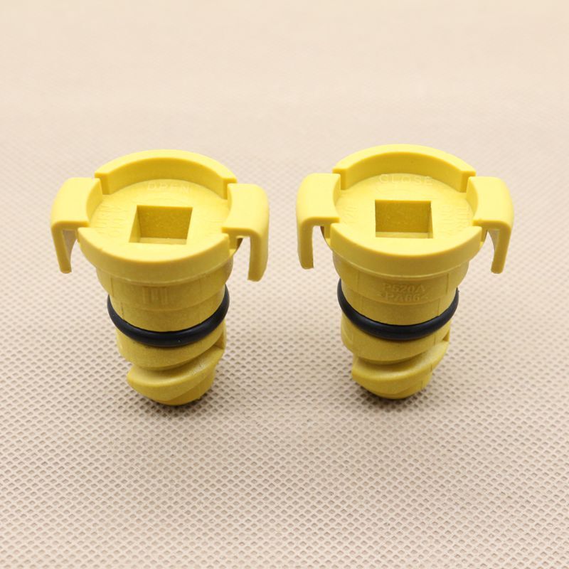 2-pack of new engine oil pan pump drain plugs suitable for Ford BC3Z-6730-A, FT4Z-6730-A