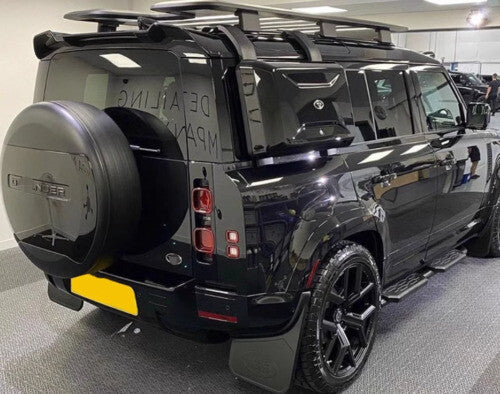 Protection Guard Gloss Black for Land Rover for Defender 2020-2023 Cover Rear Bumper