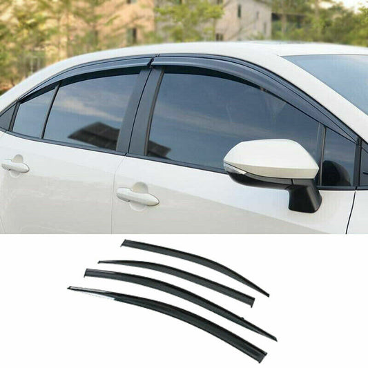 Side Window Vent Visor Sun Rain Deflector Guard for Toyota for Corolla Sedan 2020-23