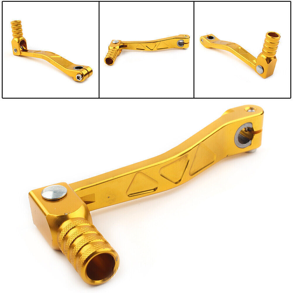 For XR CRF BBR TTR Dirt Bike Sunl Coolster CNC 10mm Folding Shifter Shift Lever
