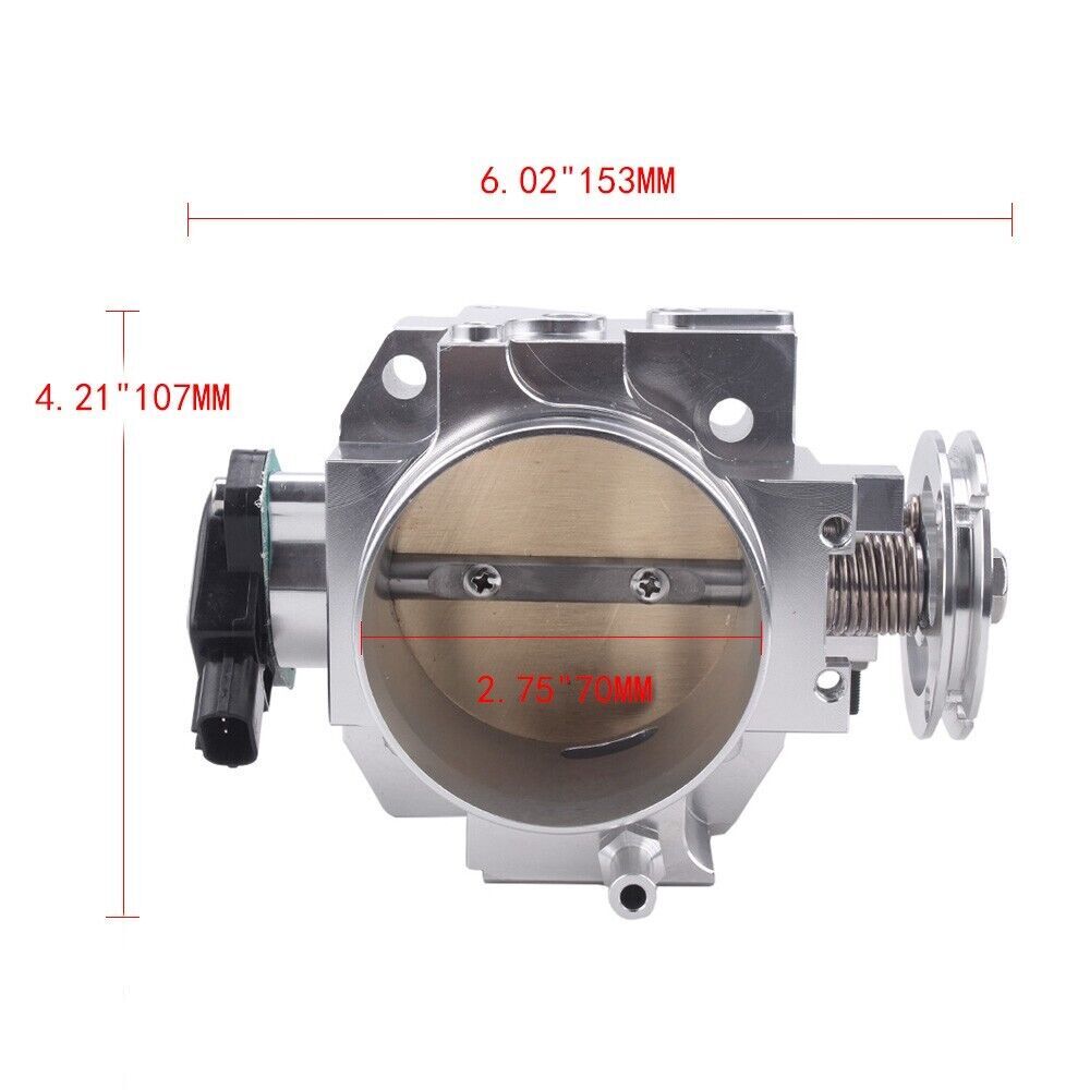 Silver Ultra Series Street K20 K24 Intake Manifold+70mm Throttle Body for Honda
