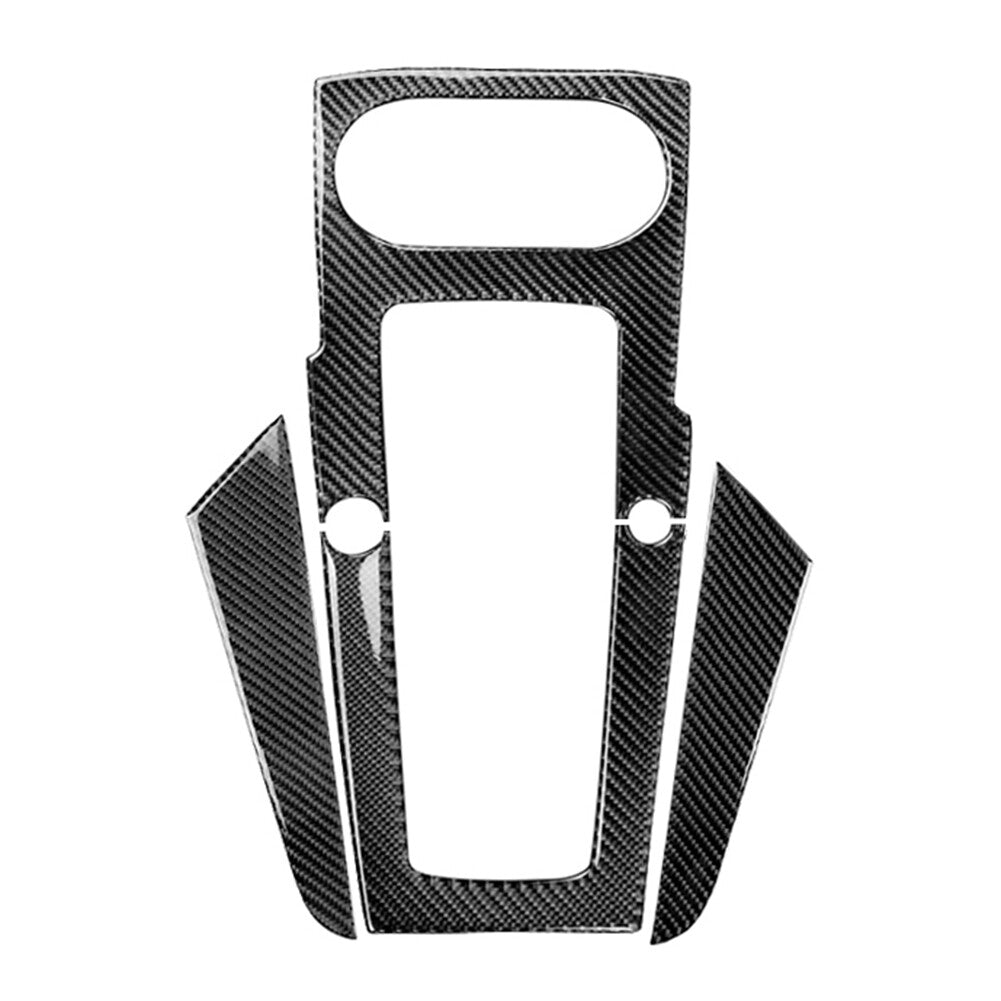 Carbon Fiber Interior Gear Shift Panel Sticker Trim Fit for Audi A3 2014-2018 2015