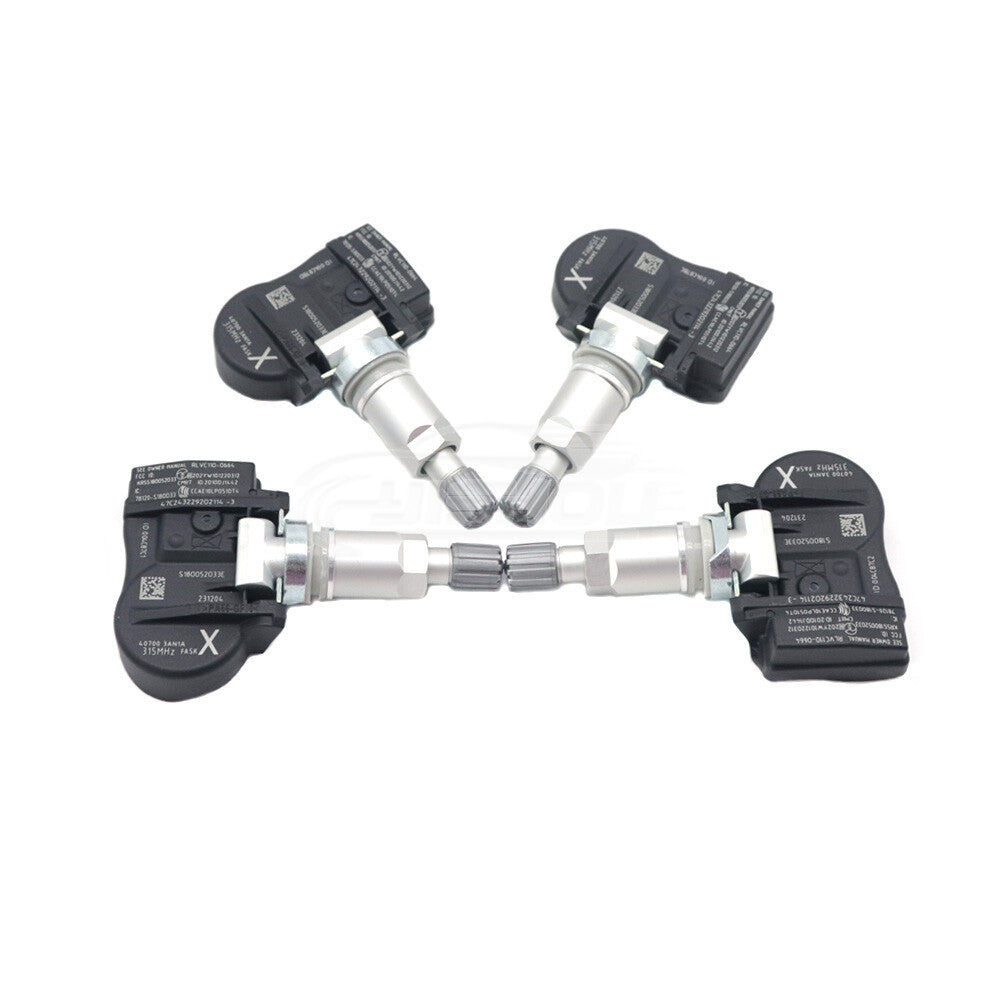 (4) The all-new TPMS tire pressure monitoring system 40700-3AN1A is suitable for the for Nissan Leaf Versa.