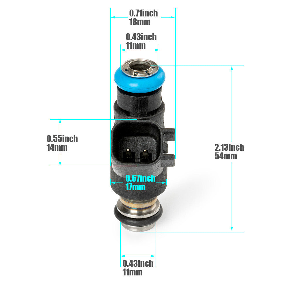 6-pack fuel injectors for Hyundai Azera Sonata 3.3L/3.8L V6 2006-2010 35310-3C000