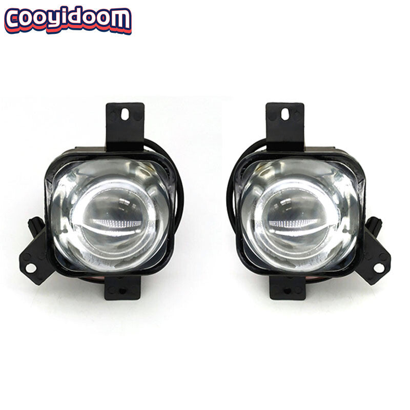 pair of front bumper fog lights, driving lights, and headlights suitable for Volkswagen GOL