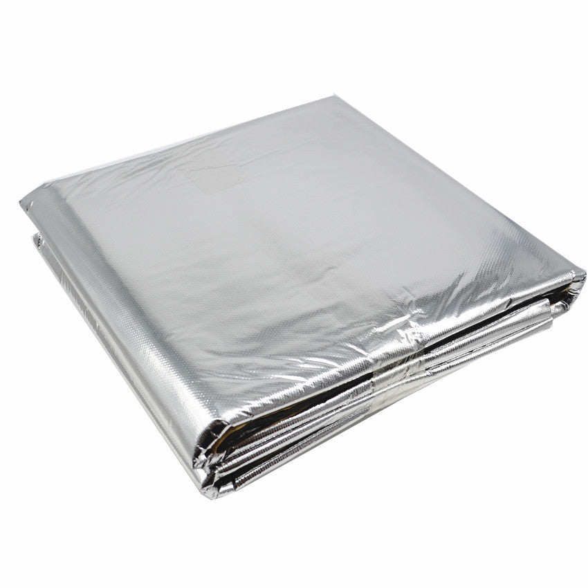 Car Heat Shield Mat Turbo Exhaust Muffler Insulation Hood Fiberglass Cotton Pad