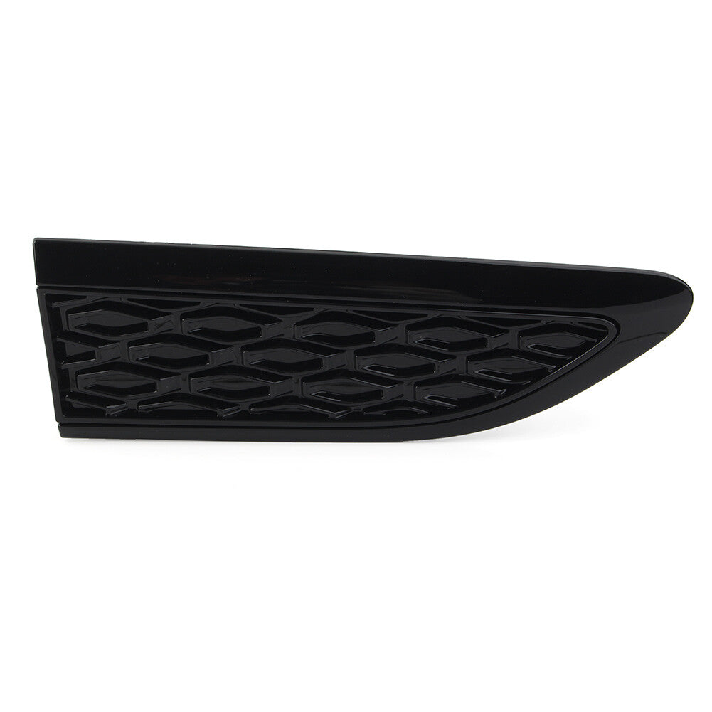 Fit for Land Rover Discovery Sport 2015+ 1x Right Glossy Black Mesh Fender Side Vent
