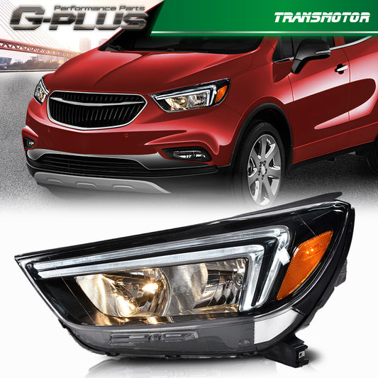 Halogen headlights, LED models, DRL driver's side, suitable for Buick Encore 17-22