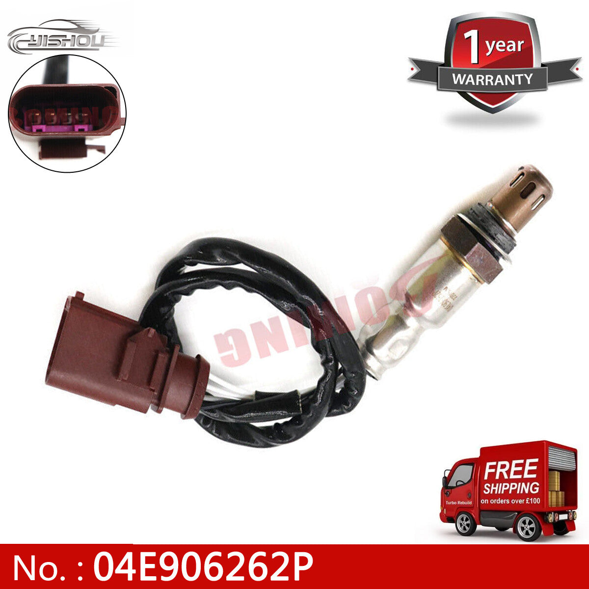 Oxygen sensor suitable for Volkswagen for Santana for Jetta Xin move BR1 BR2 BS2 NG2 04E906262P