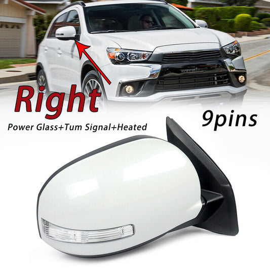 Right Rearview Mirror Turn Light 9 Wire for Mitsubishi Outlander Sport ASX 14-19