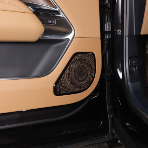 6P for Range Rover L460 2023-2025 Black Inner Door Speaker Horn Sound Cover Trim