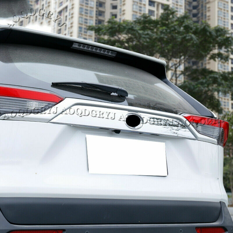 Chrome Rear Trunk Lid Molding Cover Trim Accessories for TOYOTA RAV4 2019-2022