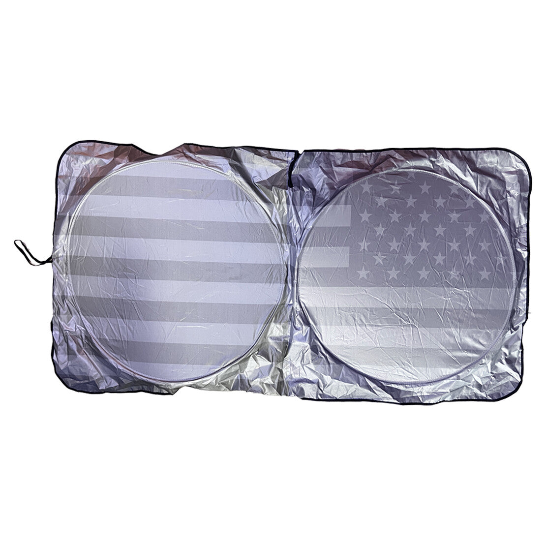 Fit for Chevy Silverado 1500 2500 US Flag Windshield Sun Shade UV Block Cover,