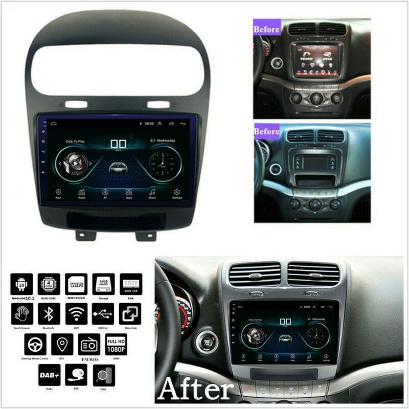 12-20 for Dodge Journey Car Stereo 9 Radio GPS Navigation WiFi FM 1+16GB BT DAB