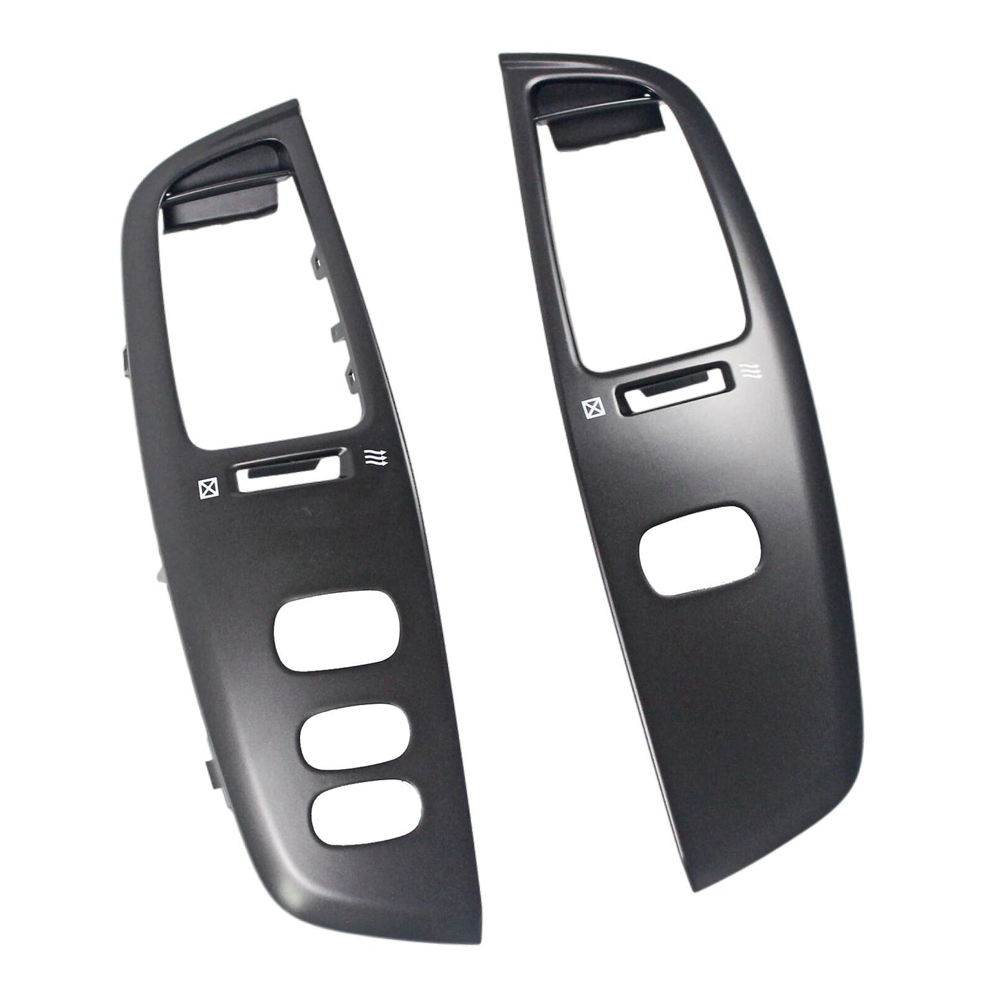 2X Dashboard Air Vent Frame Penal fit for Toyota for Land Cruiser LC100 FJ100 AT