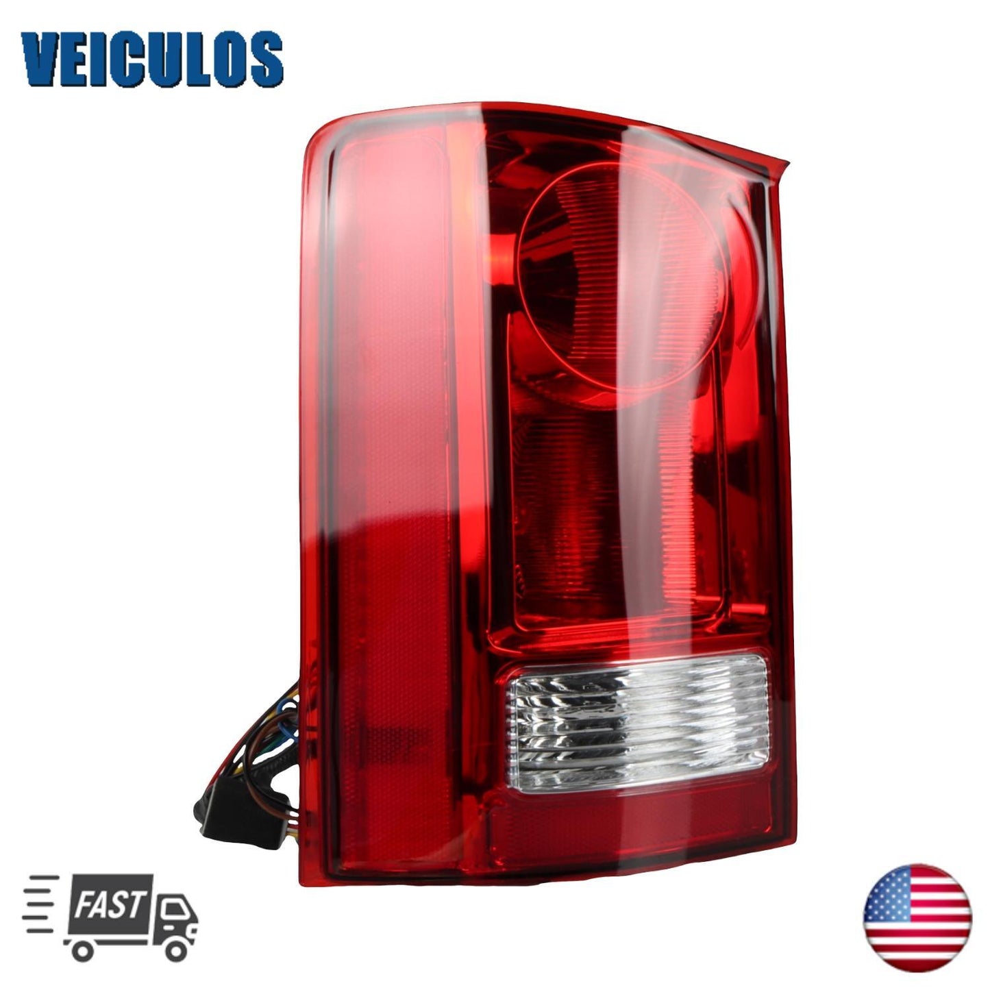 Tail Light Brake Lamp w/ Bulb Left Driver Side Fits for Honda Pilot 2009-2015