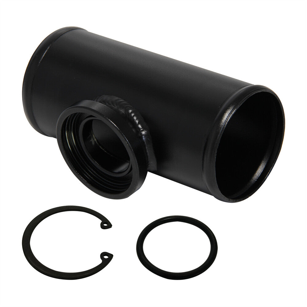 2.75 70mm Flange Adapter Piping SSQV SQV BOV Blow Off Valve Tube Pipe Black